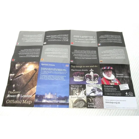 Discover The Tower of London - Official Guide - With Fold-Out Map Souvenir - Picture 3 of 4
